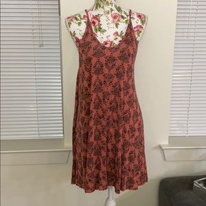 Cotton Comfy Low-Back Dress